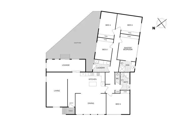 Floorplan of Homely house listing, 3 Lipscomb Place, Macgregor ACT 2615