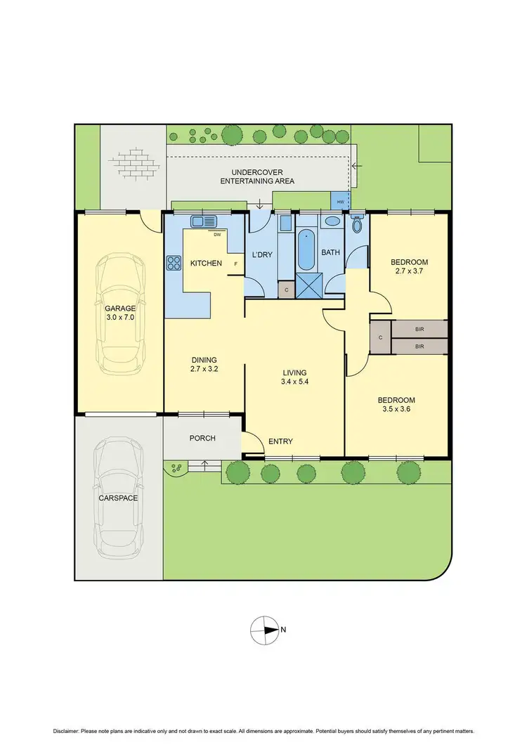Floorplan of Homely unit listing, 2/38 Warwick Road, Pascoe Vale VIC 3044