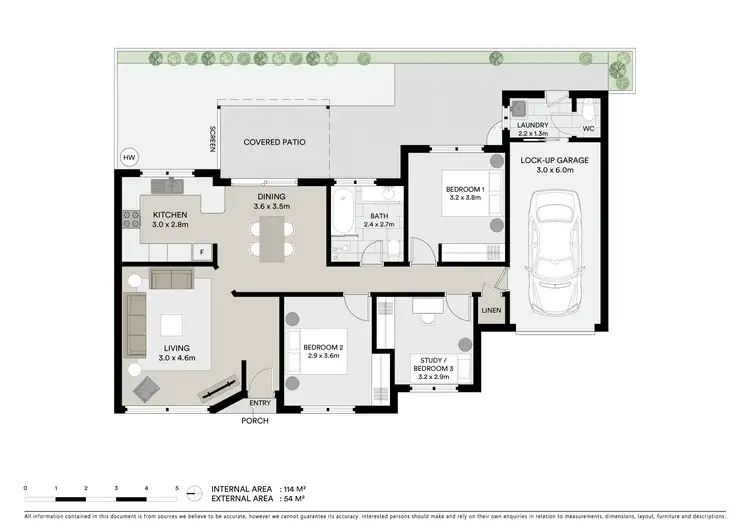 Floorplan of Homely villa listing, 2/32 Bowden Road, Woy Woy NSW 2256