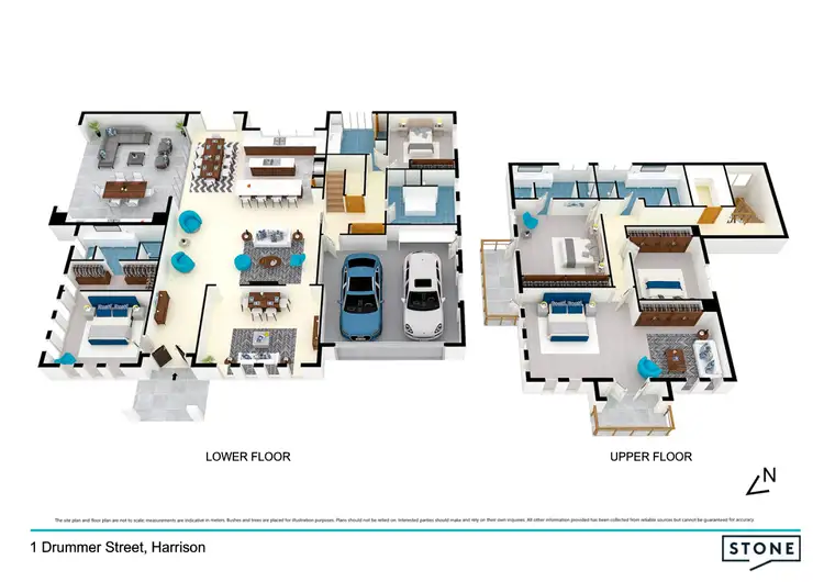 Floorplan of Homely house listing, 1 Drummer Street, Harrison ACT 2914