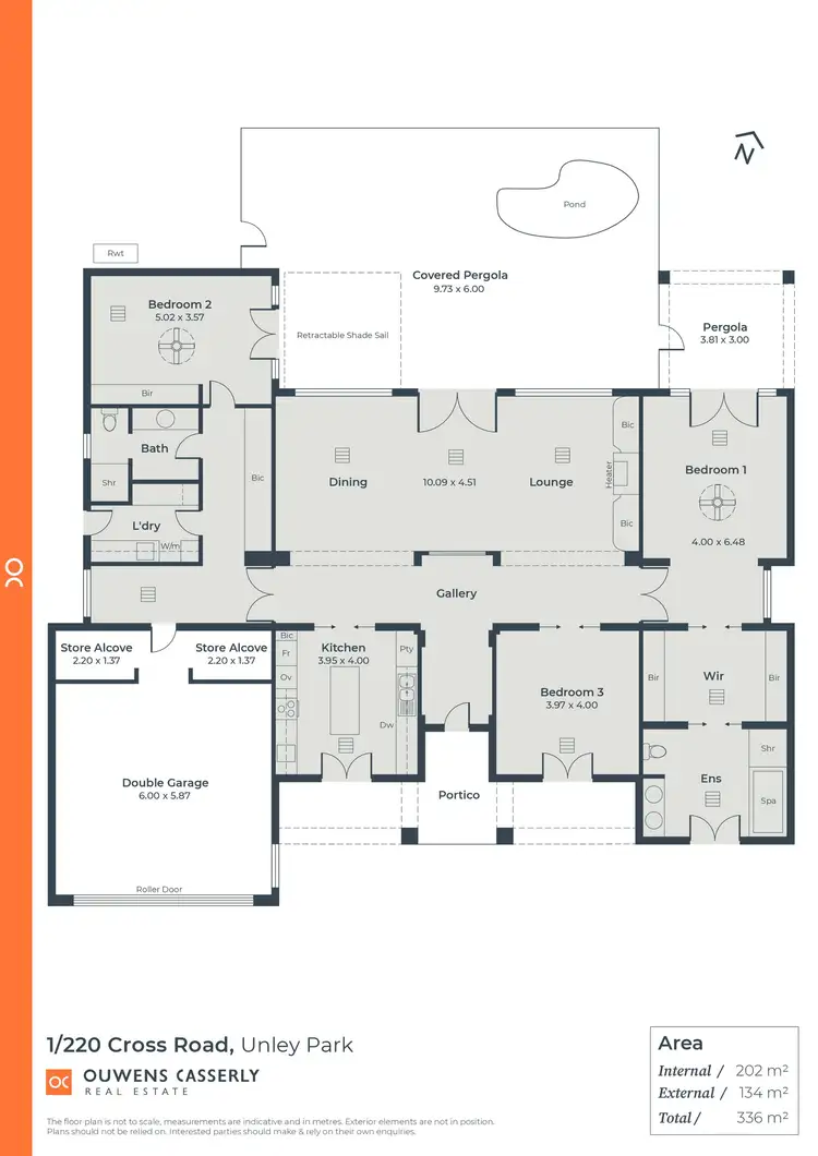 Floorplan of Homely house listing, 1/220 Cross Road, Unley Park SA 5061