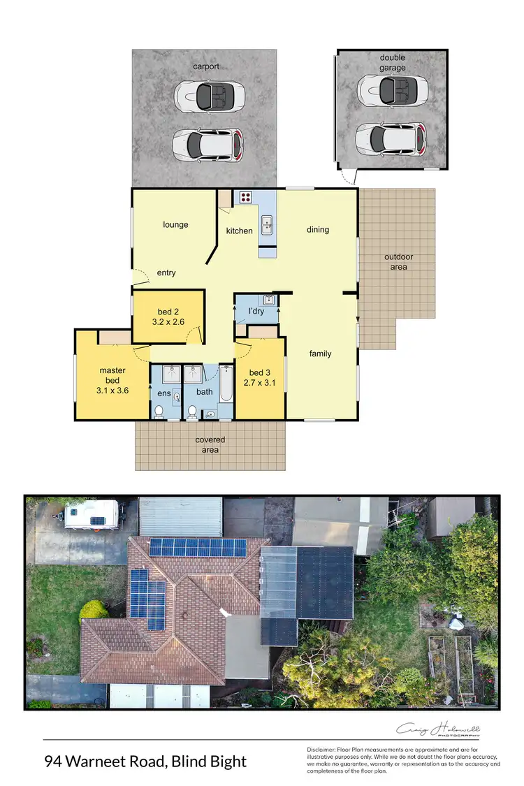 Floorplan of Homely house listing, 94 Warneet Road, Blind Bight VIC 3980