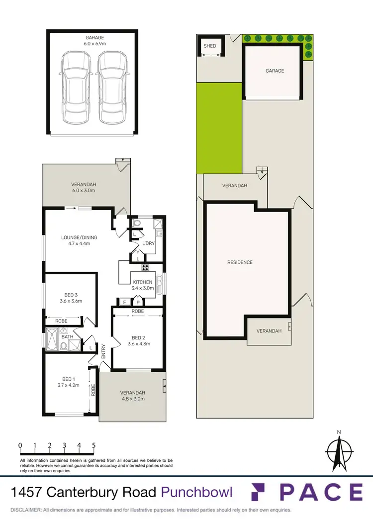 Floorplan of Homely house listing, 1457 Canterbury Road, Punchbowl NSW 2196