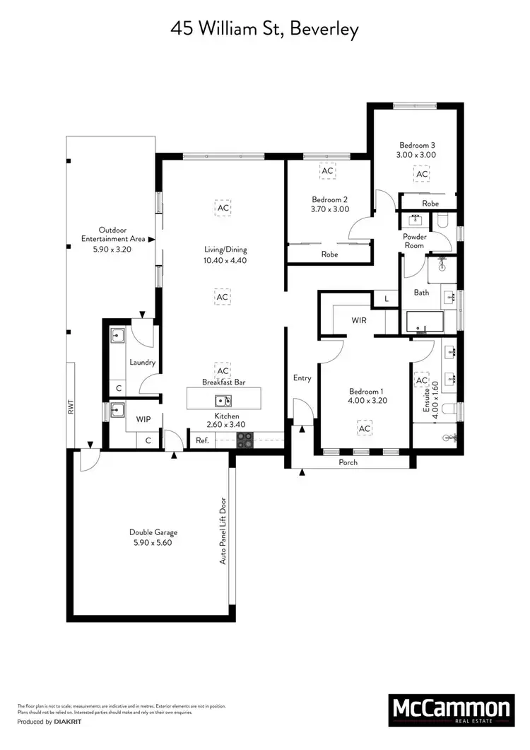 Floorplan of Homely house listing, 3/45 William Street, Beverley SA 5009