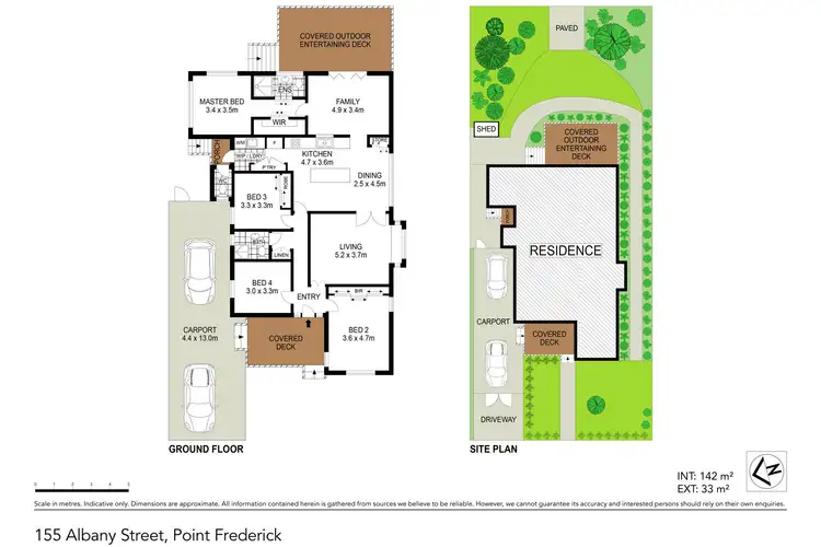 Floorplan of Homely house listing, 155 Albany Street, Point Frederick NSW 2250