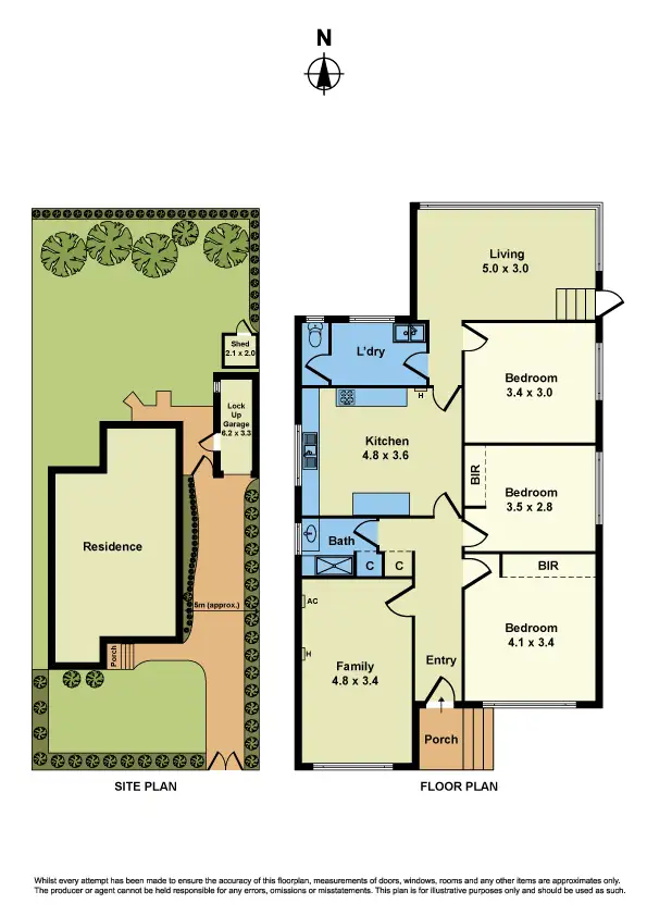 Floorplan of Homely house listing, 160 Wright Street, Sunshine VIC 3020