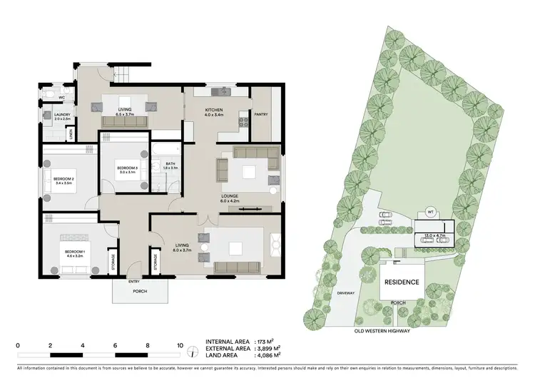 Floorplan of Homely house listing, 40 Old Western Highway, Wallace VIC 3352