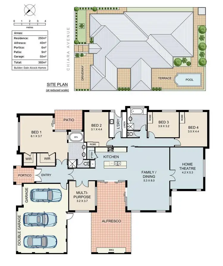 Floorplan of Homely house listing, 9 Chiara Avenue, Harrisdale WA 6112