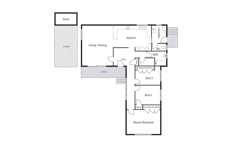 Floorplan of Homely house listing, 8 Wakelin Circuit, Weston ACT 2611
