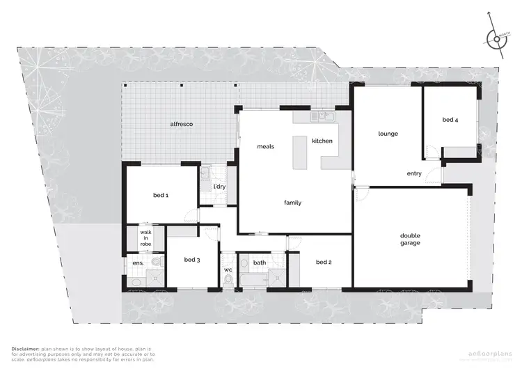 Floorplan of Homely townhouse listing, 7/136 Kerrigan Street, Dunlop ACT 2615