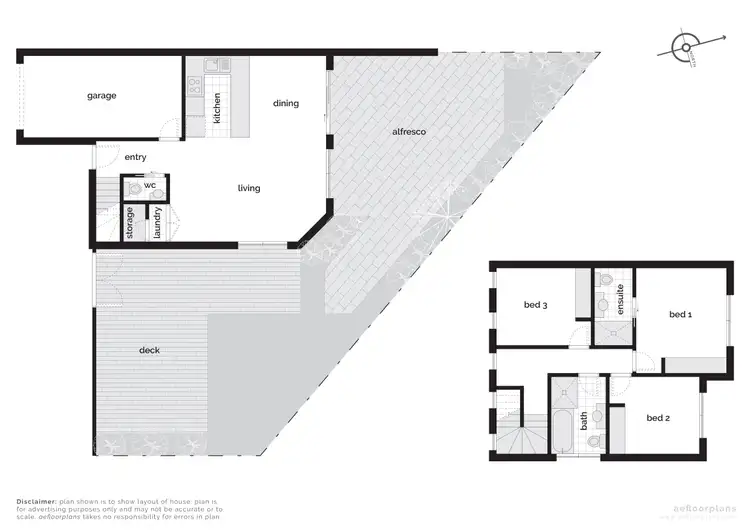 Floorplan of Homely townhouse listing, 17/29 Muriel Stewart Circuit, Bonner ACT 2914