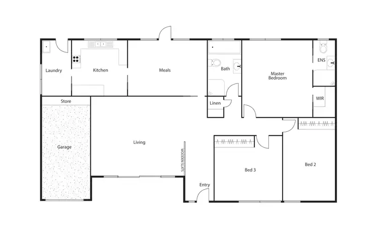 Floorplan of Homely house listing, 24 Goulburn Street, Macquarie ACT 2614