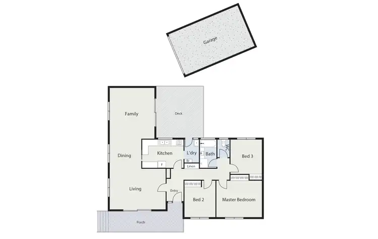 Floorplan of Homely house listing, 21 Degraves Crescent, Wanniassa ACT 2903