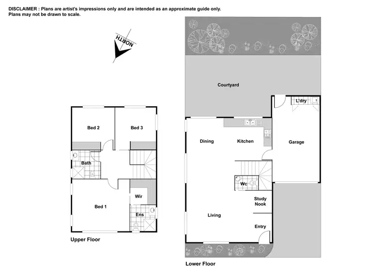 Floorplan of Homely townhouse listing, 5/44 Buttle Street, Queanbeyan East NSW 2620