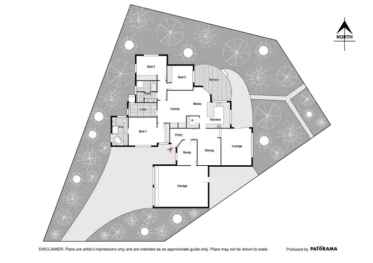 Floorplan of Homely house listing, 12 Lambell Close, Palmerston ACT 2913