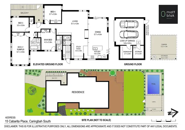 Floorplan of Homely house listing, 15 Cabarita Place, Caringbah South NSW 2229
