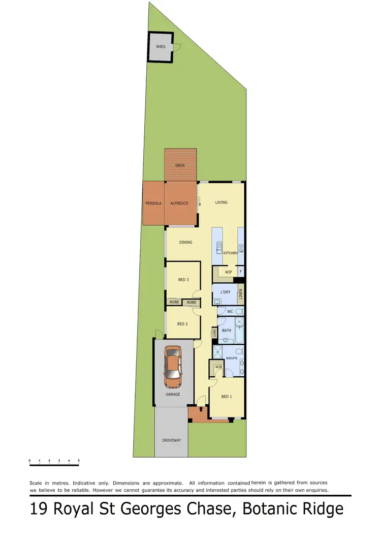 Floorplan of Homely house listing, 19 Royal St Georges Chase, Botanic Ridge VIC 3977
