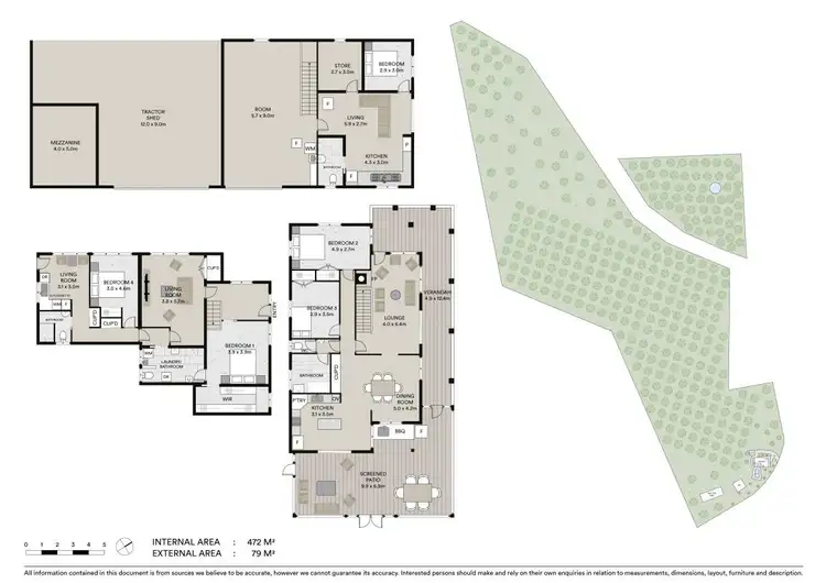Floorplan of Homely rural property listing, 21 Grennan Road, Tregeagle NSW 2480