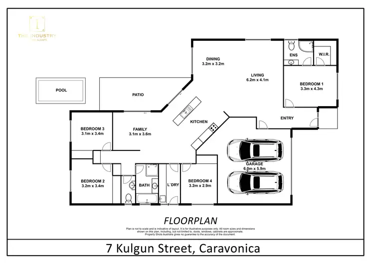 Floorplan of Homely house listing, 7 Kulgun Street, Caravonica QLD 4878