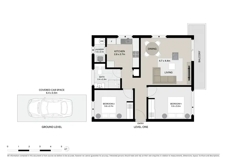 Floorplan of Homely apartment listing, 2/69 Shirley Road, Wollstonecraft NSW 2065