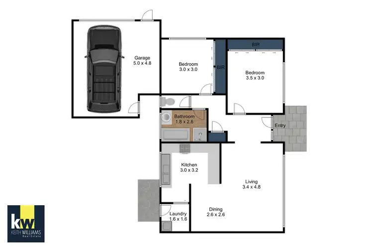 Floorplan of Homely unit listing, 5/23-27 Francis Street, Traralgon VIC 3844