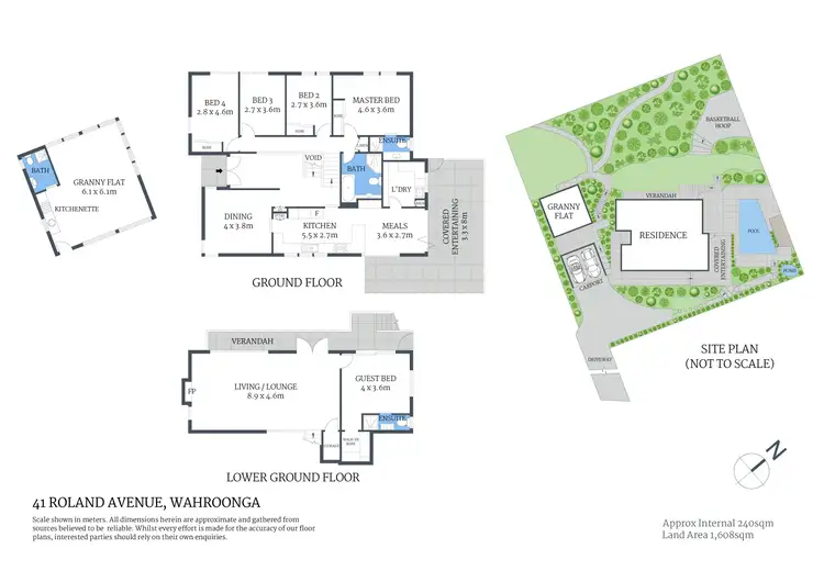 Floorplan of Homely house listing, 41 Roland Avenue, Wahroonga NSW 2076