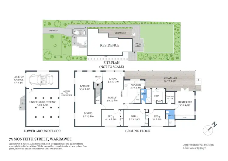 Floorplan of Homely house listing, 75 Monteith Street, Warrawee NSW 2074