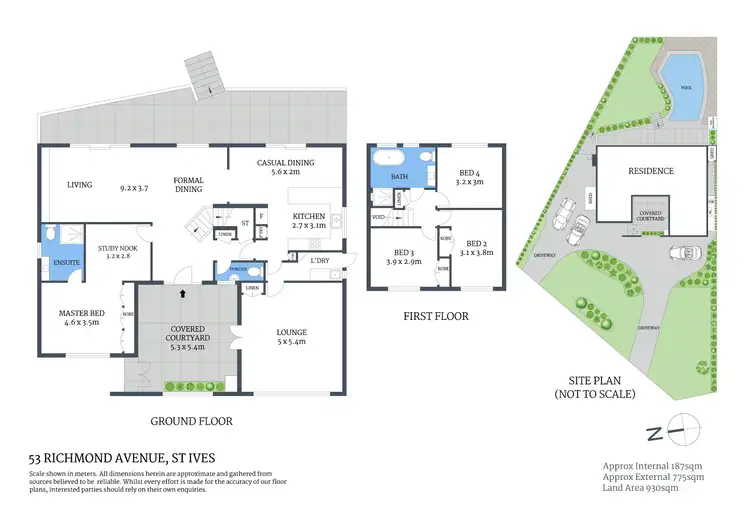 Floorplan of Homely house listing, 53 Richmond Avenue, St Ives NSW 2075
