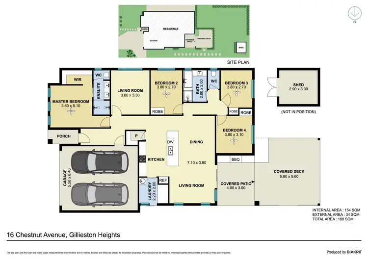 Floorplan of Homely house listing, 16 Chestnut Avenue, Gillieston Heights NSW 2321