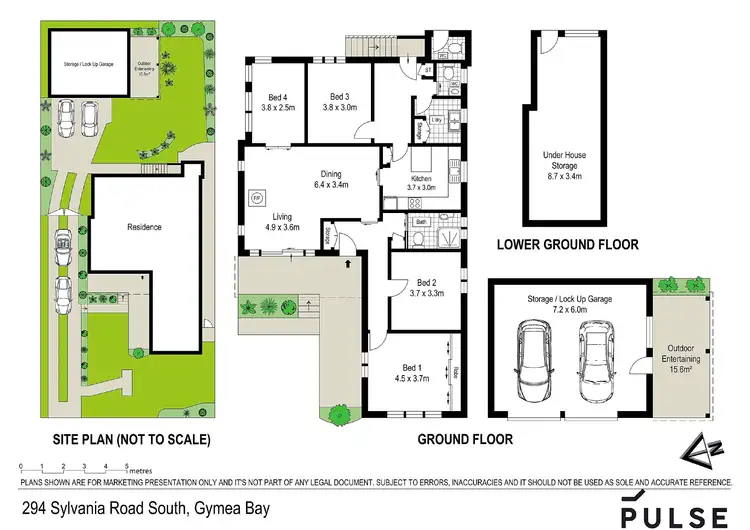 Floorplan of Homely house listing, 294 Sylvania Road South, Gymea Bay NSW 2227