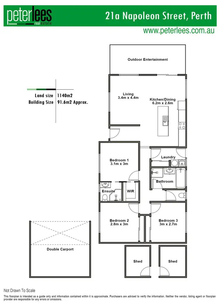 Floorplan of Homely house listing, 21A Napoleon Street, Perth TAS 7300