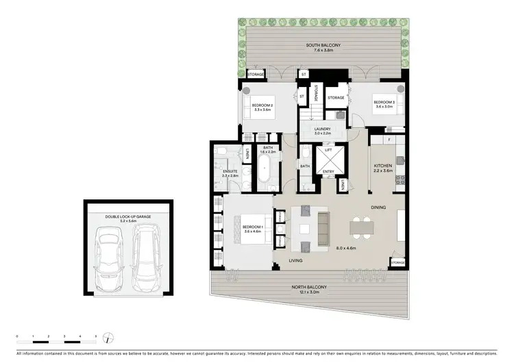 Floorplan of Homely apartment listing, 5/465 Bronte Road, Bronte NSW 2024
