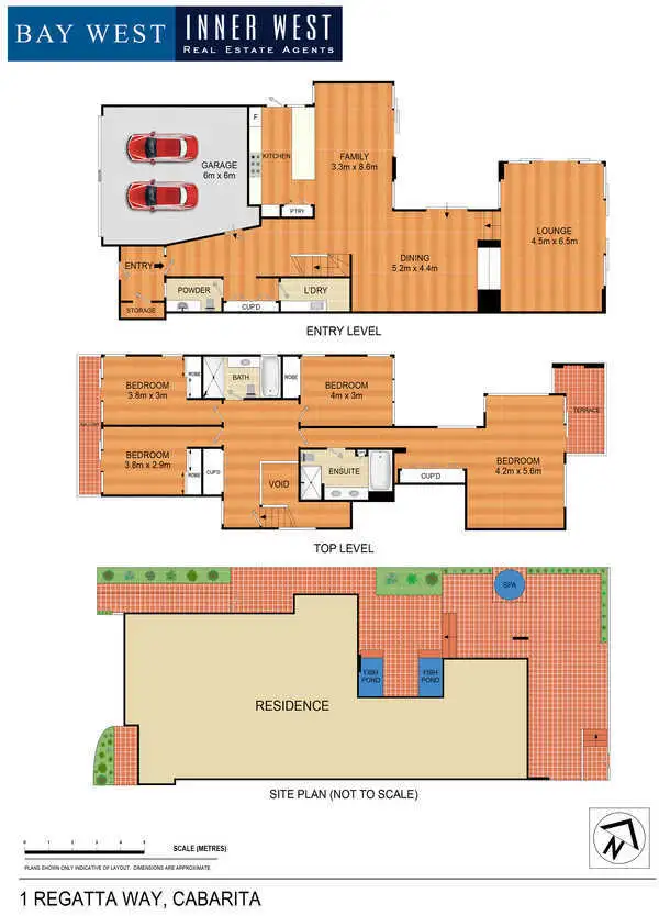 Floorplan of Homely house listing, 1 Regatta Way, Cabarita NSW 2137