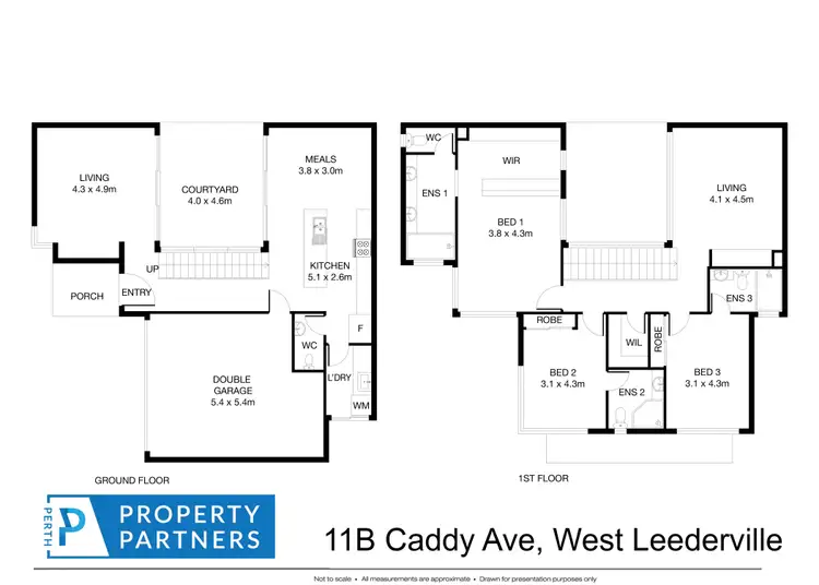 Floorplan of Homely house listing, 11B Caddy Avenue, West Leederville WA 6007