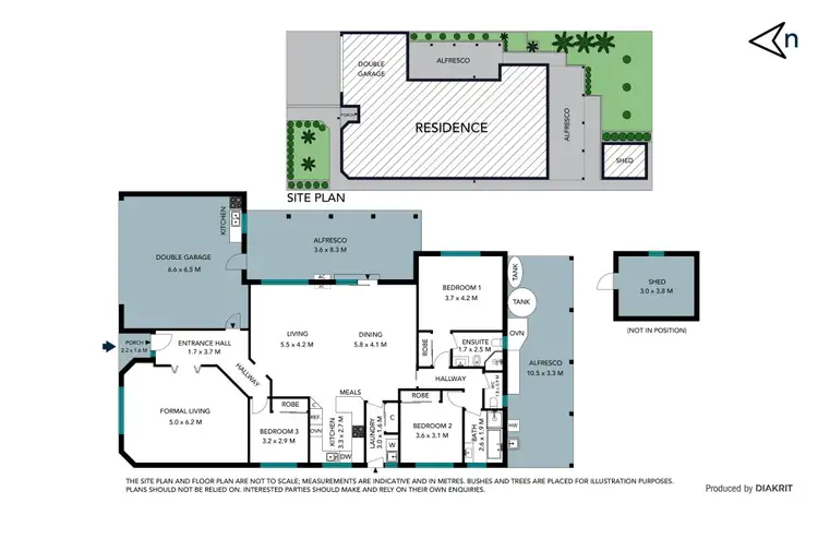 Floorplan of Homely house listing, 17 Wotan Drive, Epping VIC 3076