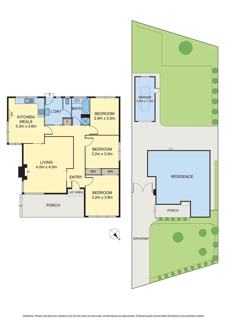 Floorplan of Homely house listing, 17 Marshall Drive, Reservoir VIC 3073