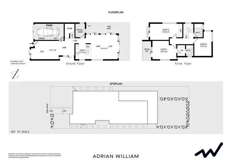 Floorplan of Homely house listing, 75 Edith Street, St Peters NSW 2044