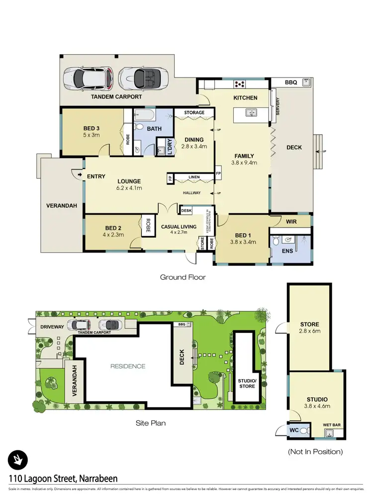 Floorplan of Homely house listing, 110 Lagoon Street, Narrabeen NSW 2101