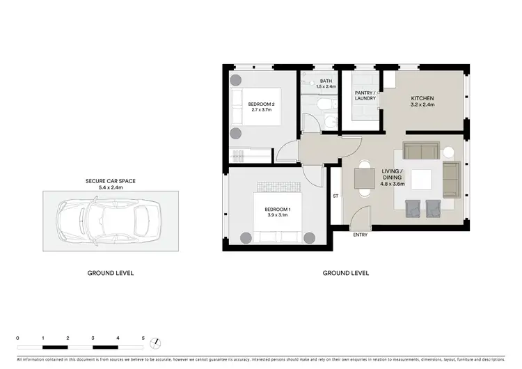 Floorplan of Homely apartment listing, 4/38 Victoria Avenue, Penshurst NSW 2222