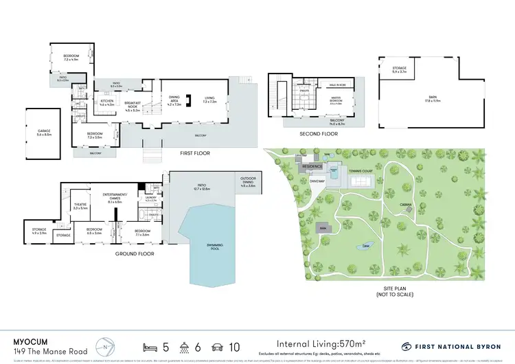Floorplan of Homely house listing, 149 The Manse Road, Myocum NSW 2481