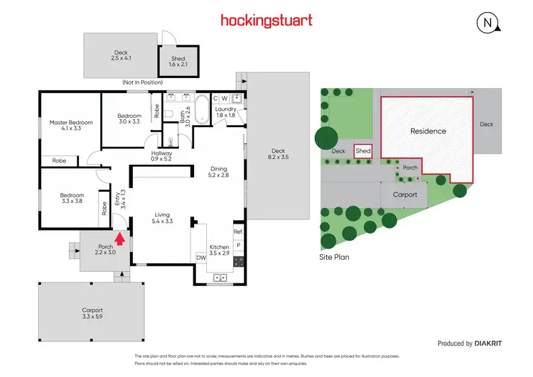 Floorplan of Homely unit listing, 1/17 Cleveland Street, Thomastown VIC 3074