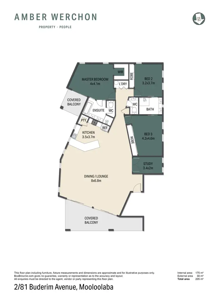 Floorplan of Homely unit listing, 2/81 Buderim Avenue, Mooloolaba QLD 4557