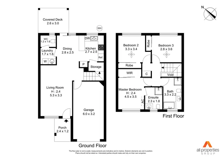 Floorplan of Homely townhouse listing, 65/47 Freshwater Street, Thornlands QLD 4164