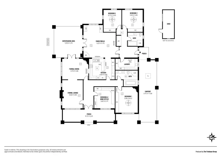 Floorplan of Homely house listing, 6 Myall Avenue, Kensington Gardens SA 5068