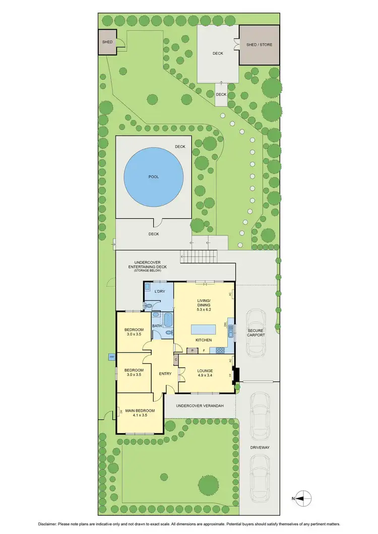 Floorplan of Homely house listing, 12 Esmale Street, Strathmore VIC 3041