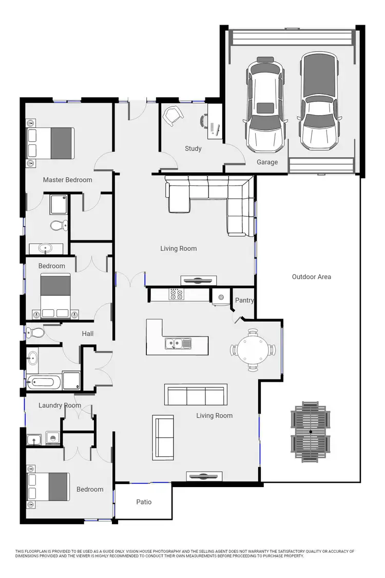 Floorplan of Homely house listing, 7 Felix Court, Mildura VIC 3500