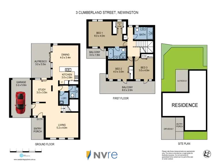 Floorplan of Homely house listing, 3 Cumberland Square, Newington NSW 2127
