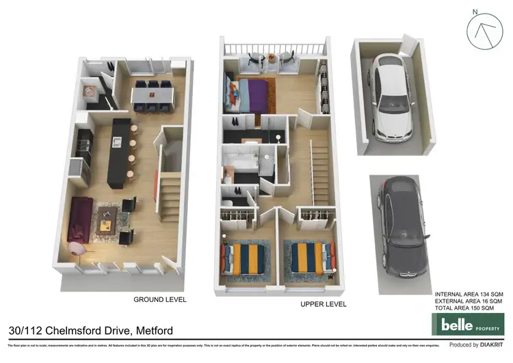 Floorplan of Homely villa listing, 30/112 Chelmsford Drive, Metford NSW 2323