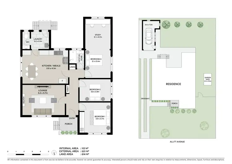 Floorplan of Homely house listing, 17 Allitt Avenue, Belmont VIC 3216