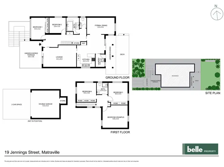 Floorplan of Homely house listing, 19 Jennings Street, Matraville NSW 2036